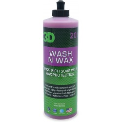 3D WASH N WAX 0.47 LT