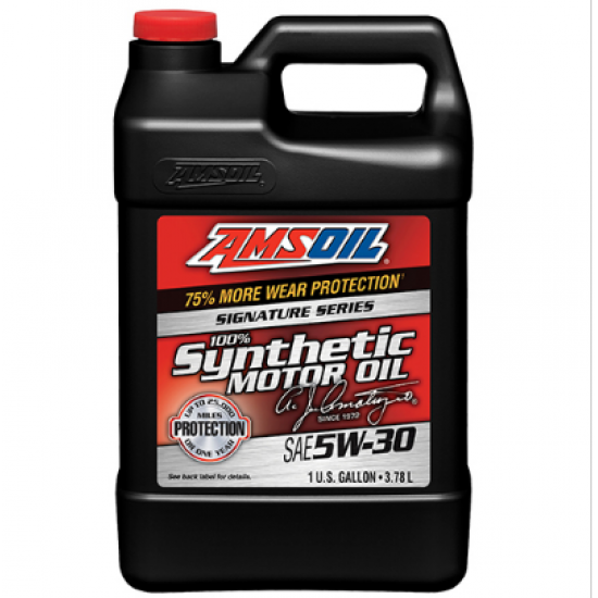 AMSOIL 5W-30 SIGNATURE SERIES 100% SYNTHETIC MOTOR OIL 3.78 LT