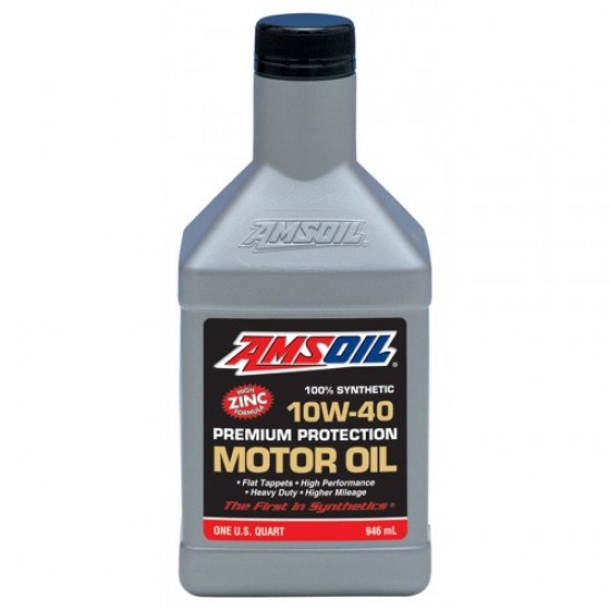 AMSOIL SYNTHETIC PREMIUM PROTECTION MOTOR OIL 10W40 946 ML