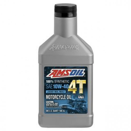 AMSOIL 4T 10W40 SYNTHETIC PERFORMANCE OIL 946 ML