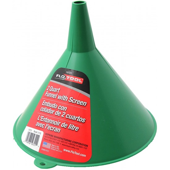 2 QUART FUNNEL WITH SCREEN