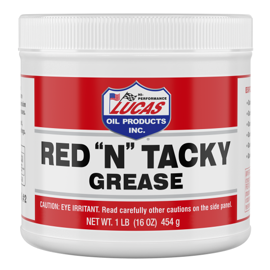 LUCAS OIL RED 'N' TACKY GREASE 454 GR