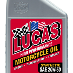 LUCAS OIL HIGH PERFORMANCE  4T FULLY SYNTHETIC 20W50 946 ML