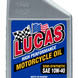 LUCAS OIL HIGH PERFORMANCE 4T SEMI SYNTHETIC 10W40 946 ML