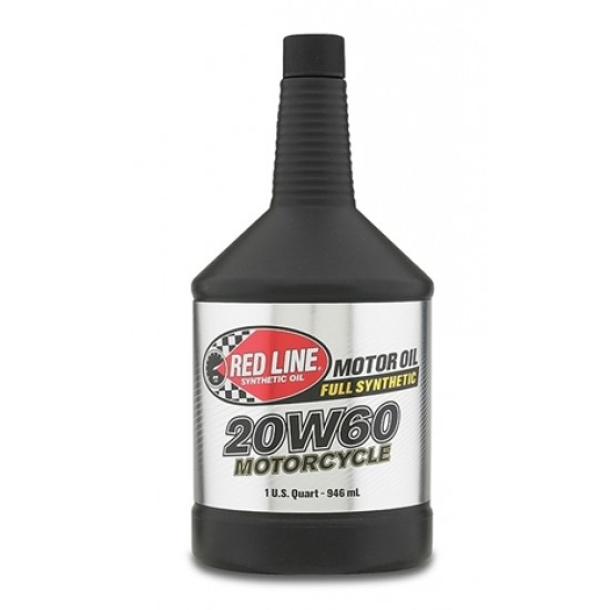 RED LINE 20W60 MOTORCYCLE OIL 946 ML