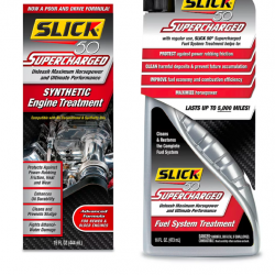 SLICK 50 SUPERCHARGED SYNTHETIC ENGINE TREATMENT 444 ML+SUPERCHARGED FUEL SYSTEM TREATMENT 473 ML
