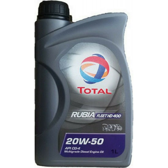 TOTAL RUBIA FLEET HD 400 20W50 1LT